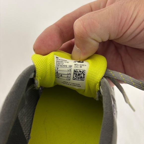 New Balance, Minimus Women's Running Shoes Size 7, Gray/Purple Revlite Fantomfit - Picture 11 of 12